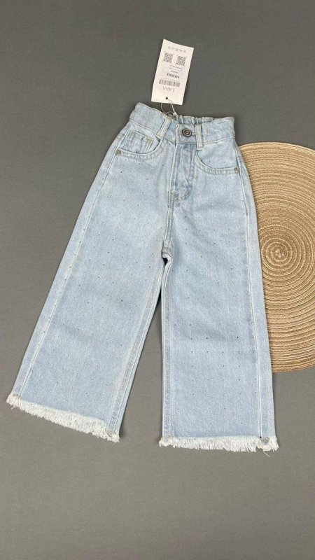 Crystal wide jeans