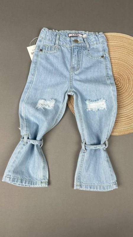 Drawstring jeans