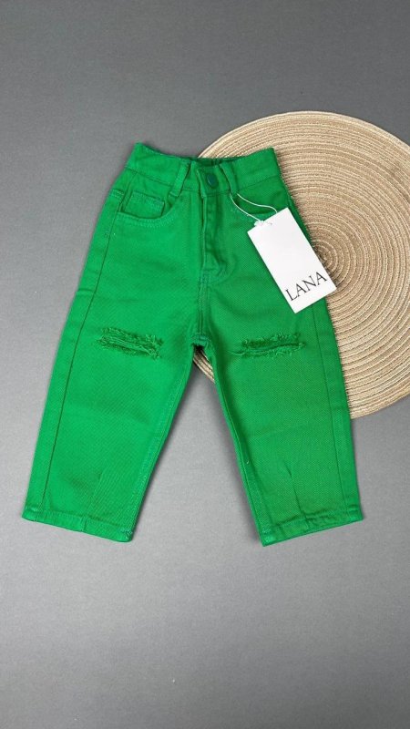 Color jeans - green