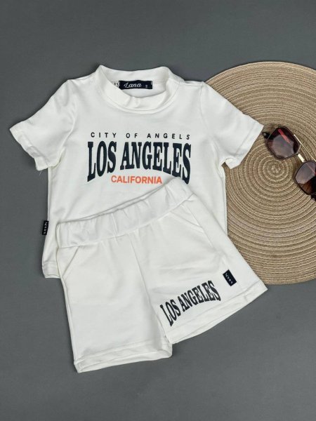 100% cotton sweater Los Angeles - white