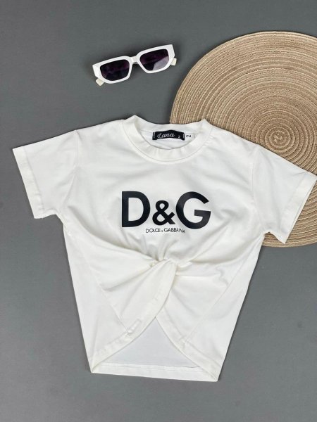 D&G t-shirt - WHITE