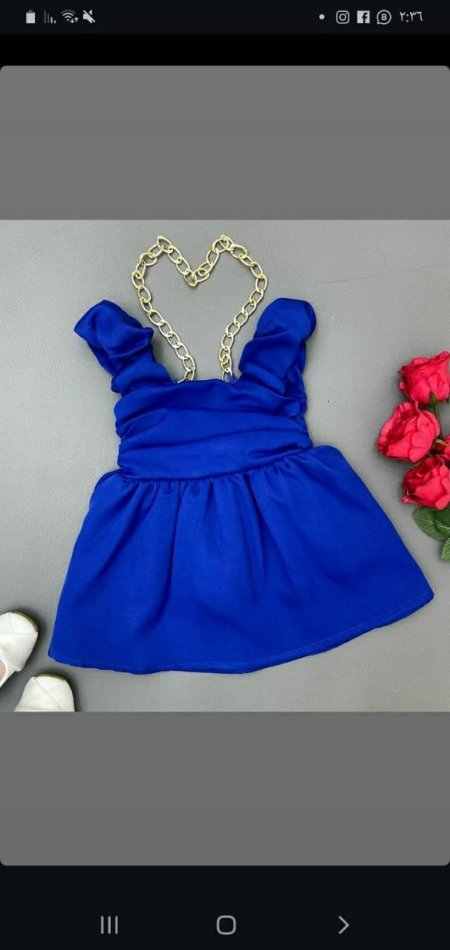 Barbi Dress - blue